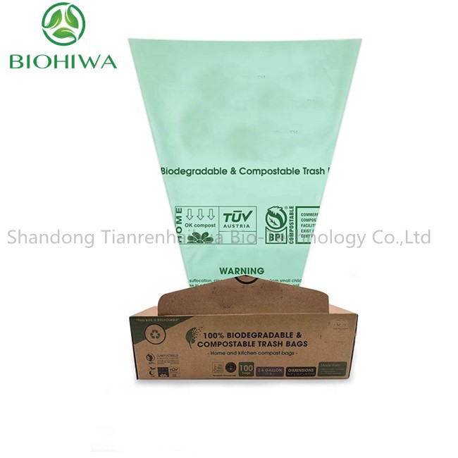Custom Jumbo Black Biodegradable Trash Bag Manufacturers